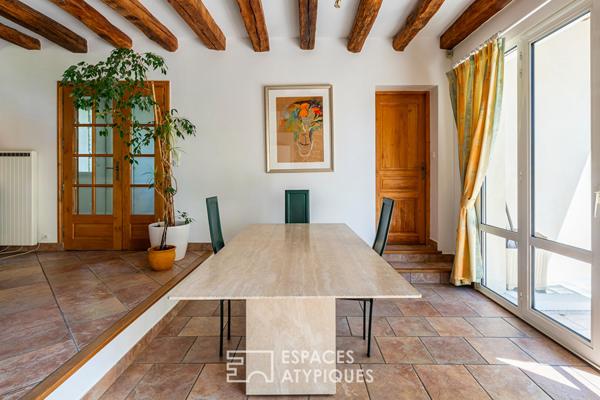 La Maison contemporaine aux volumes généreux à Yerres