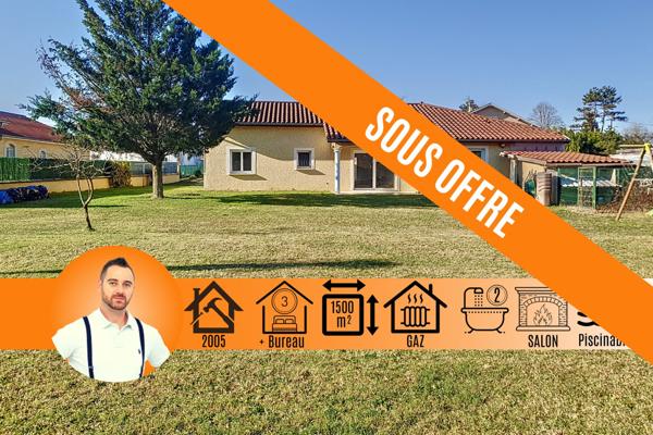 À vendre - Maison individuelle, 5 pièces située à Charvieu-Chavagneux (38230)