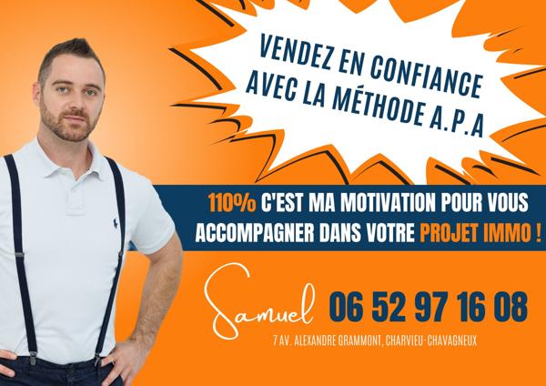 À vendre - Maison individuelle, 5 pièces située à Charvieu-Chavagneux (38230)