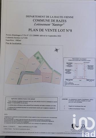 Terrain à vendre 1 002 m² Razès