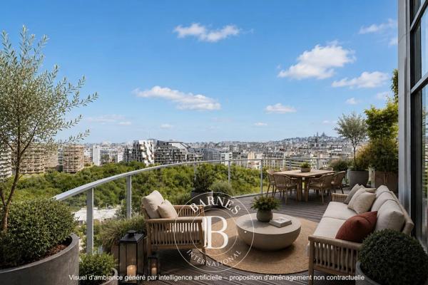 Paris 17ème, Duplex 3 Chambres -  99 m² à vendre
