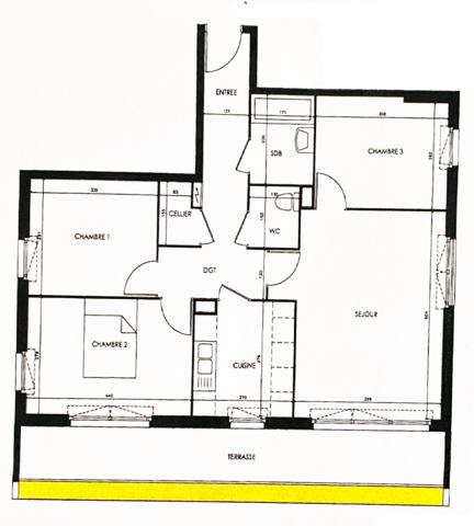 Appartement 4 pièces - 80 m² Exclusivité