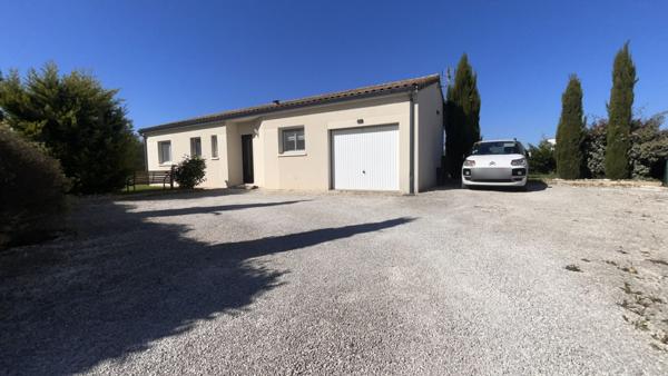 Maison récente avec véranda, 2 chambres et terrain 900 m² ? à 7 km de Bergerac
