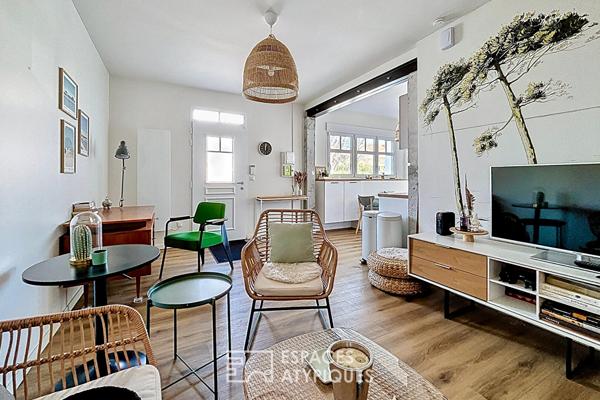 Un pied à terre rénové avec terrasse, proche centre