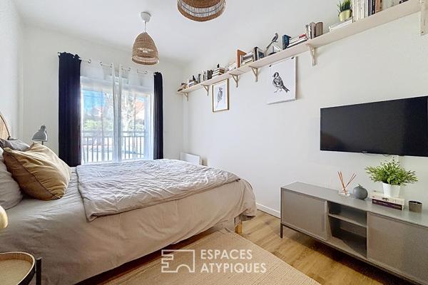 Un pied à terre rénové avec terrasse, proche centre