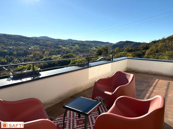 Maison contemporaine à Espalion