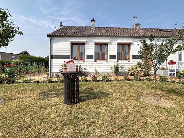 Plain-pied pratique avec jardin clos à Péronne