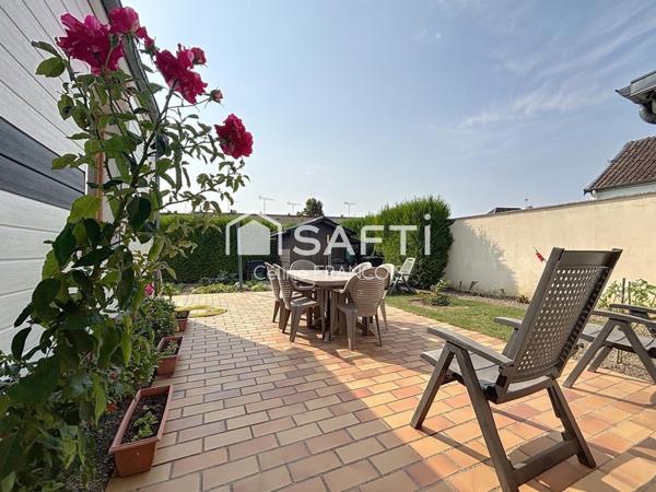 Plain-pied pratique avec jardin clos à Péronne