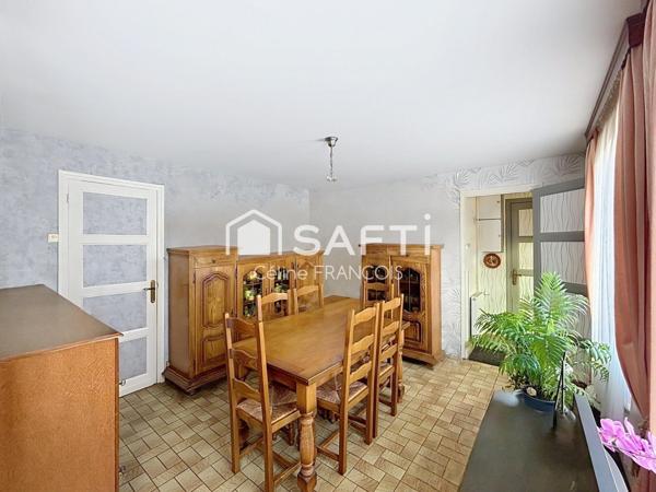 Plain-pied pratique avec jardin clos à Péronne