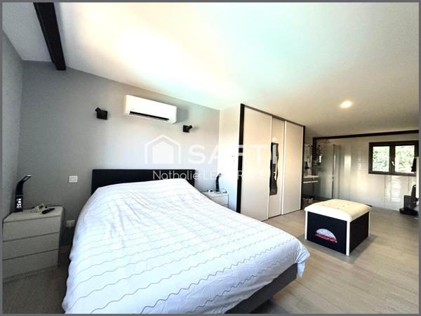 Belle villa sur sous sol avec piscine