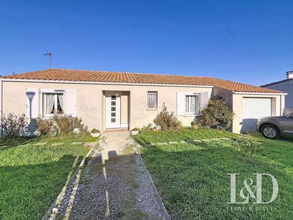 Royan, Plain-pied 100m², 2/3 chambres, garage et jardin