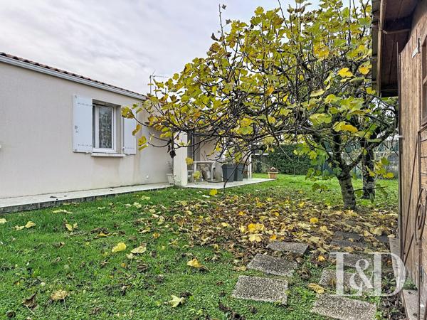 Royan, Plain-pied 100m², 2/3 chambres, garage et jardin