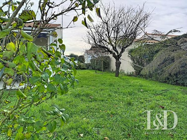 Royan, Plain-pied 100m², 2/3 chambres, garage et jardin