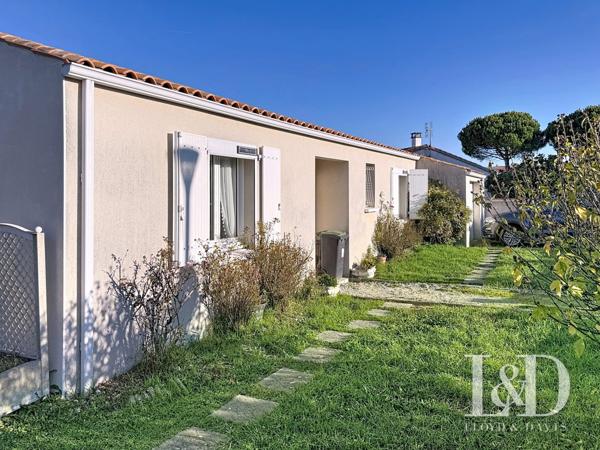 Royan, Plain-pied 100m², 2/3 chambres, garage et jardin