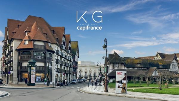 Deauville hypercentre, très bel appartement 89 m2 avec 3 chambres dans le triangle d’or, en face de l'hôtel Le Normandy avec parking en sous‑sol