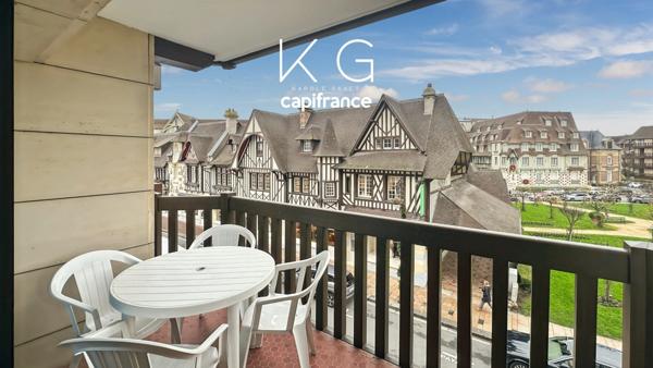 Deauville hypercentre, très bel appartement 89 m2 avec 3 chambres dans le triangle d’or, en face de l'hôtel Le Normandy avec parking en sous‑sol