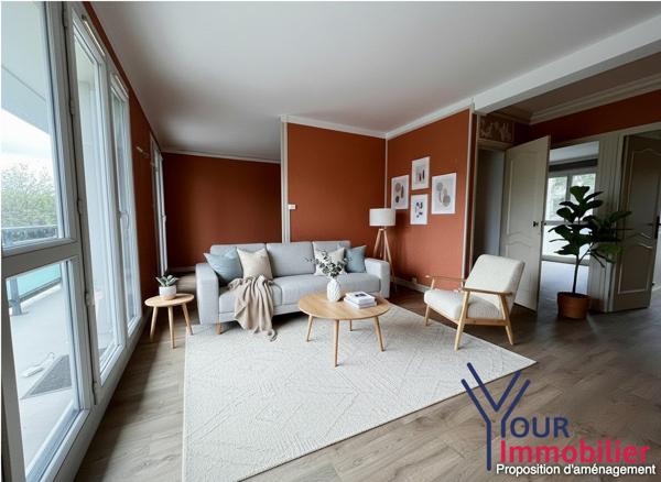 Appartement à vendre, 3 pièces - Grigny 69520