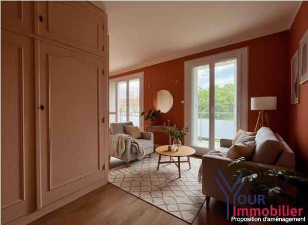 Appartement à vendre, 3 pièces - Grigny 69520