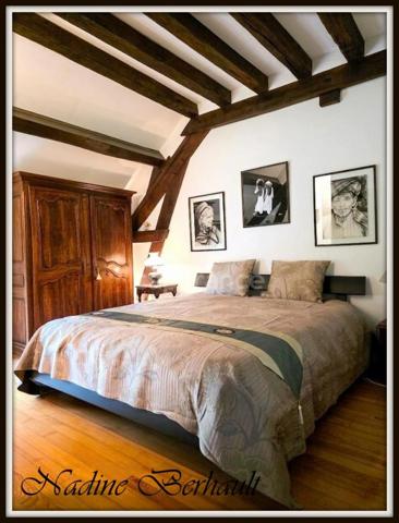 Maison à vendre 6 pièces  (45)Ferrières, Gare 10 mn Paris, 4 chambres, cave, cheminée, 6000 m² terrain arboré