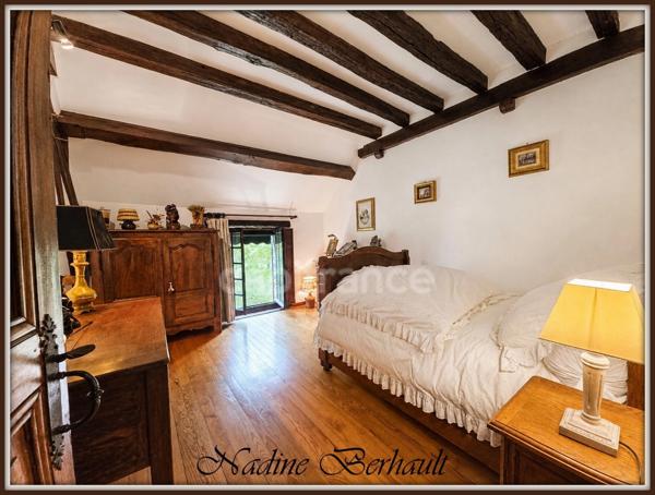Maison à vendre 6 pièces  (45)Ferrières, Gare 10 mn Paris, 4 chambres, cave, cheminée, 6000 m² terrain arboré