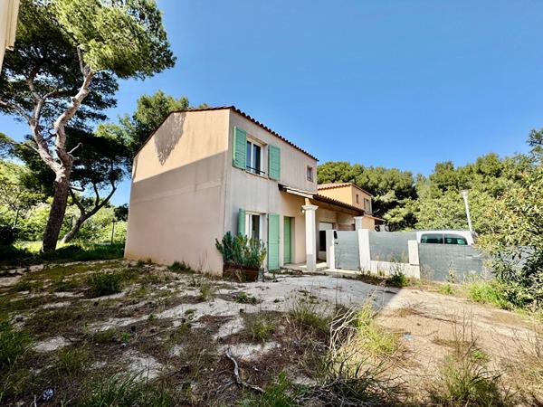 SORMIOU PARC DES CALANQUES, MAISON 80 M² AVEC GARAGE SUR 336 M²