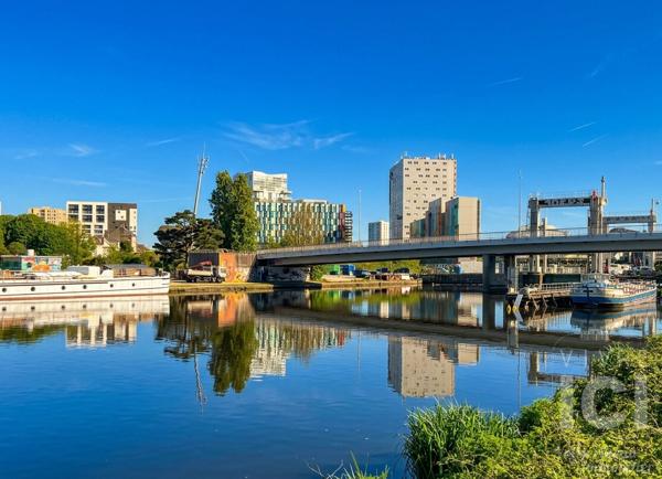 NOUVEAUTÉ 3 ch dernier étage et terrasse NANTES Erdre canal ST Félix
