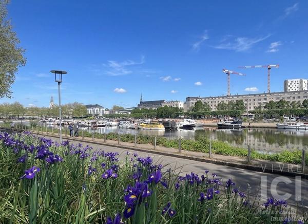 NOUVEAUTÉ 3 ch dernier étage et terrasse NANTES Erdre canal ST Félix