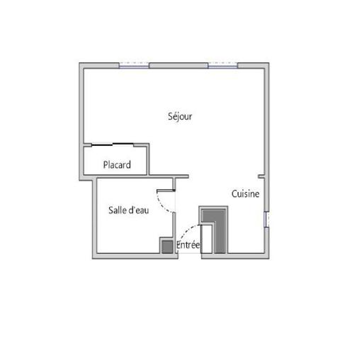Appartement 1 pièce - 30 m² Exclusivité