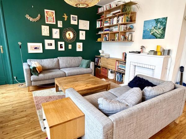 Dpt Finistère (29), à vendre BREST Triangle D'Or Appartement T5 103m²