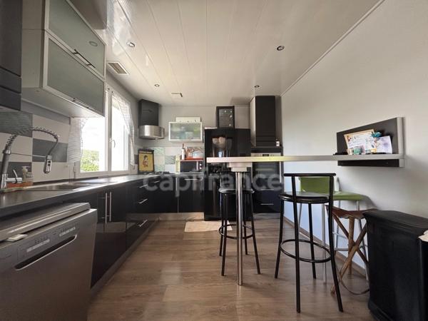 POUSSAN (34), À VENDRE MAISON P4 DE 105 m2, TERRAIN 613 m2, GARAGE 103 m2, PISCINE, PROCHE TOUTES COMMODITÉS