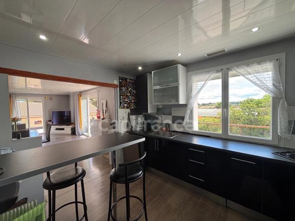 POUSSAN (34), À VENDRE MAISON P4 DE 105 m2, TERRAIN 613 m2, GARAGE 103 m2, PISCINE, PROCHE TOUTES COMMODITÉS