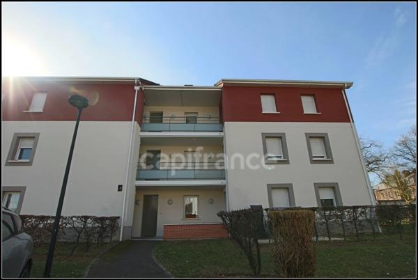 Appartement à vendre 2 chambres + 2 parking + Balcon - SAINT ETIENNE DU ROUVRAY