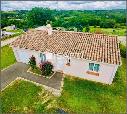 Maison récente de type 3 - 77 m² avec jardin et garage