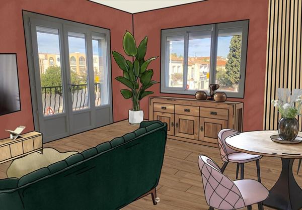 Appartement  3 pièce(s) 65 m2