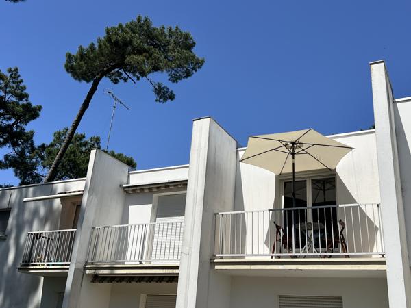 ROYAN - QUARTIER DU PARC - CHARMANT APPARTEMENT T1 AU CALME - BALCON et PARKING