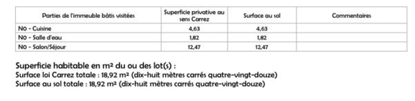 Appartement à vendre 1 pièce 19 m² Paris 19