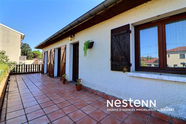 Saint Priest La Fouillouse Maison 4 pièces 90m², habitable terrasse, jardin , terrain 1000m²