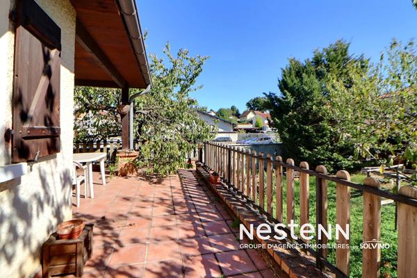 Saint Priest La Fouillouse Maison 4 pièces 90m², habitable terrasse, jardin , terrain 1000m²