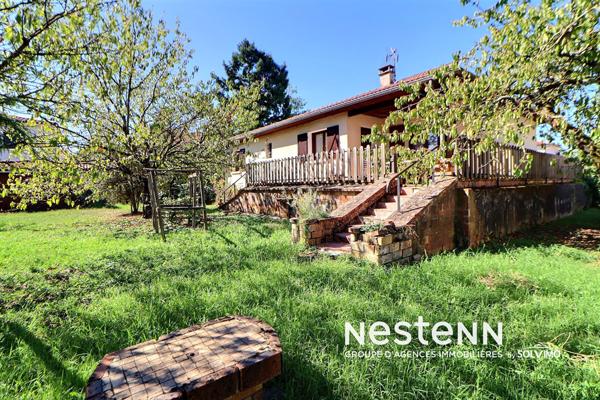 Saint Priest La Fouillouse Maison 4 pièces 90m², habitable terrasse, jardin , terrain 1000m²
