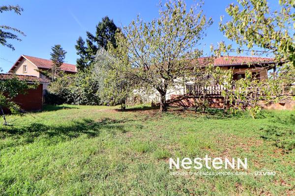 Saint Priest La Fouillouse Maison 4 pièces 90m², habitable terrasse, jardin , terrain 1000m²
