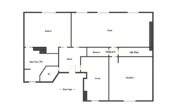 Paris 09 - St Georges - Appartement familial 86m2 - 2 chambres - 2 salles d'eau/wc