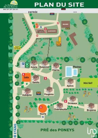 Camping à vendre 30 000 m² Gourgé