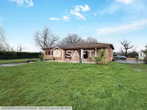 Maison 113m2 parcelle 2280m2