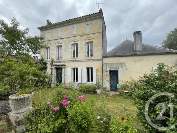 Maison à vendre  8 pièces - 233,61 m 2   MONTPON MENESTEROL  - 24