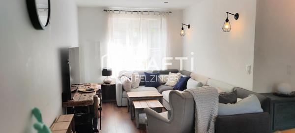 Maison de ville 125m2, 4 chambres entièrement rénovée sur une parcelle de 132m2