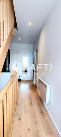Maison de ville 125m2, 4 chambres entièrement rénovée sur une parcelle de 132m2