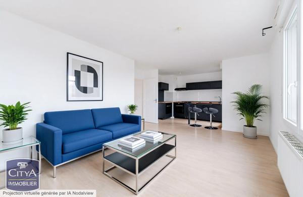 Appartement à vendre 3 pièces 59.45m² Joué-lès-Tours (37300)