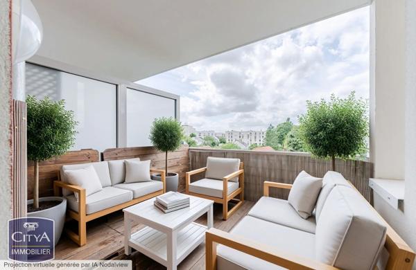 Appartement à vendre 3 pièces 59.45m² Joué-lès-Tours (37300)