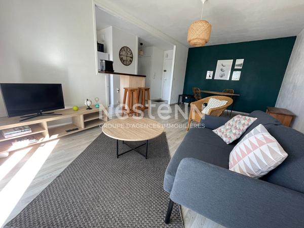 Appartement à vendre à Vannes 2 pièces 45 m² balcon parking cave expo Ouest