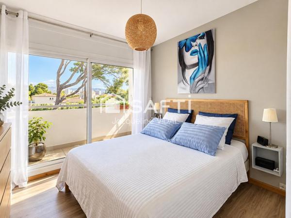 T4 aménagé en T3 – 75 m² – Balcons – Vue dégagée